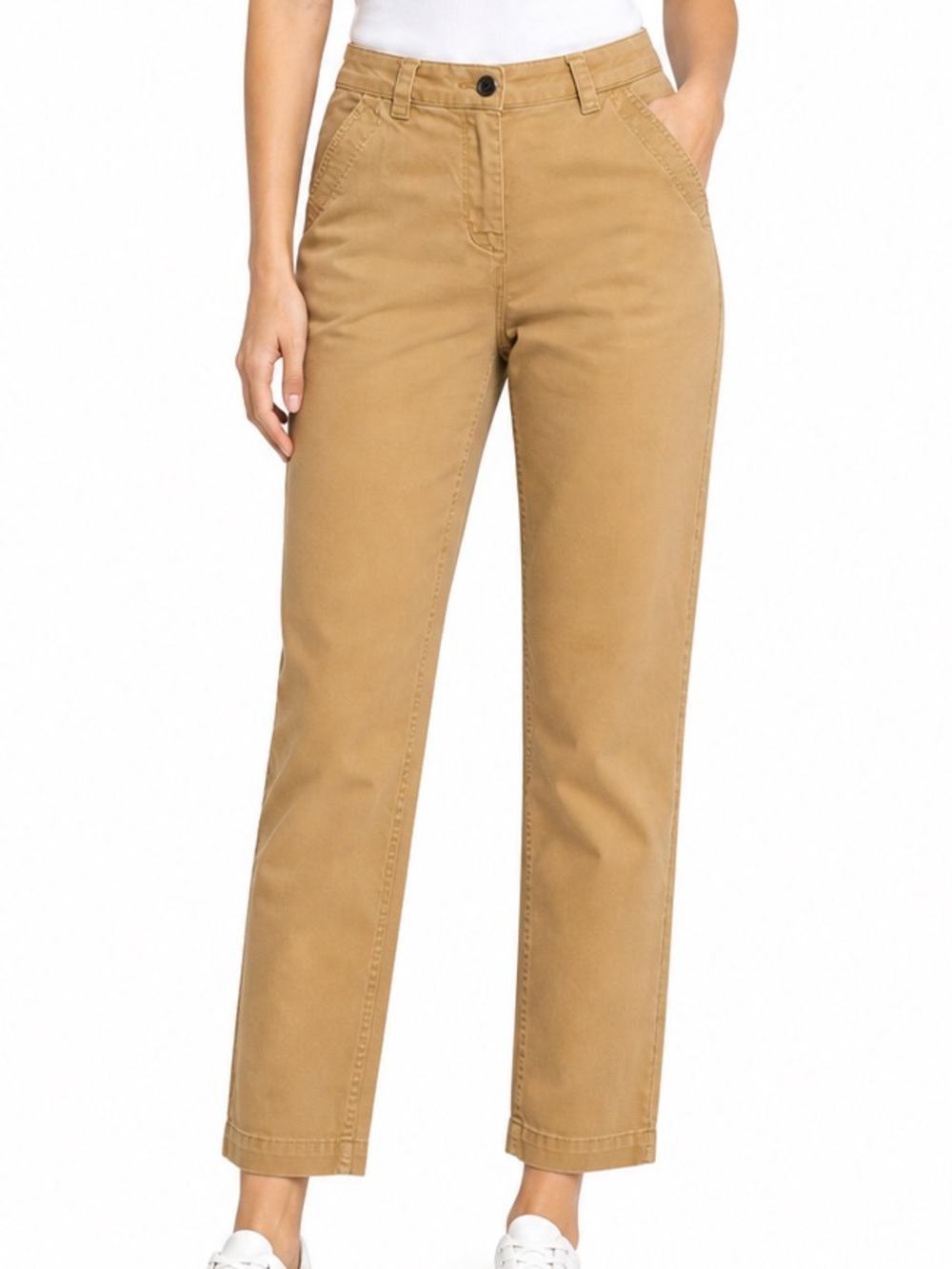 Boden Straight Leg Chino Pants in Mustard Yellow Size 8